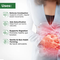 Natural Horizons Castrolax Forte Castor Oil Capsules for Moderate and Chronic Constipation Relief | 30 Soft-Gel Capsules